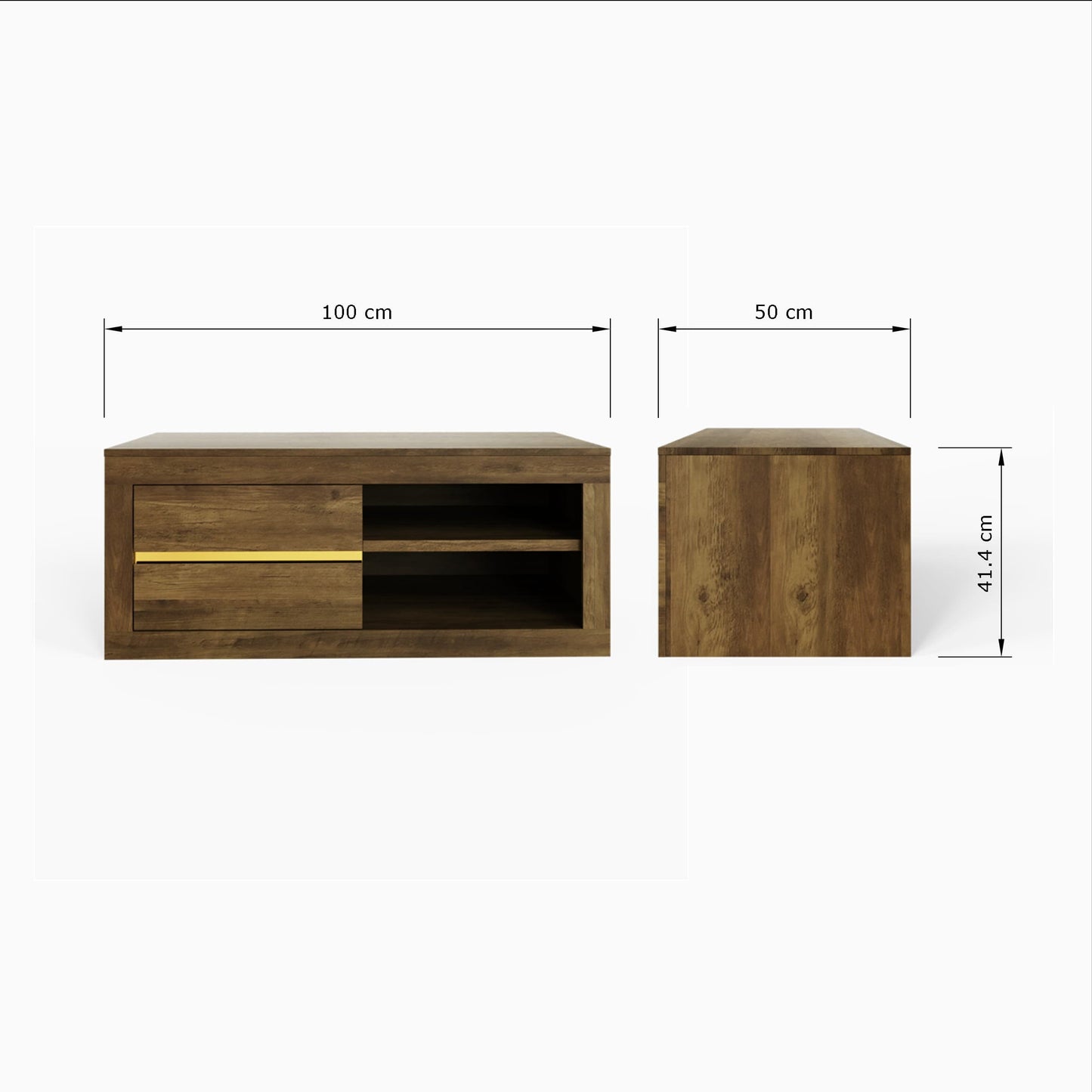 GFW Astley Oak Coffee Table Dimensions