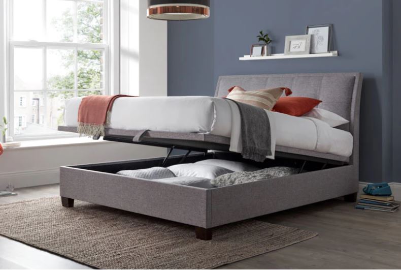 Accent Ottoman Bed Open