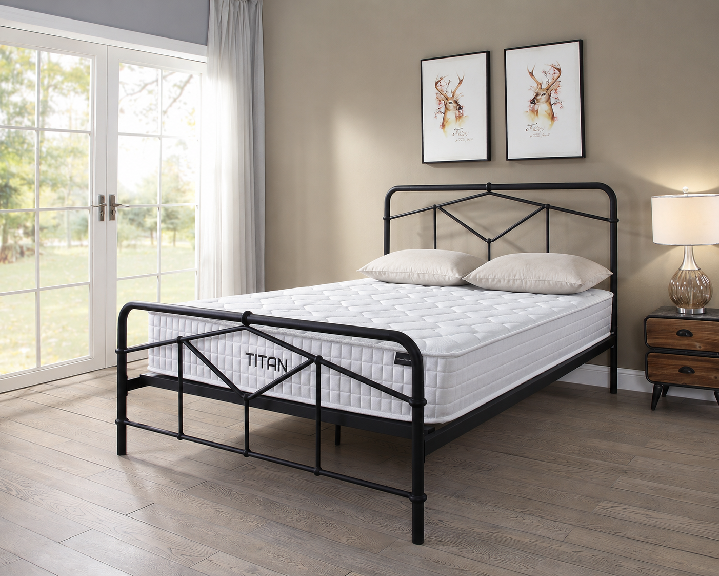 Adelaide Frame & TItan 800 Mattress