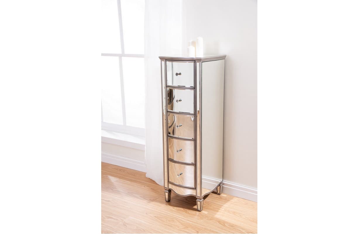 Birlea Elysee 5 Drawer Narrow Chest