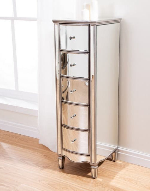 Birlea Elysee 5 Drawer Narrow Chest