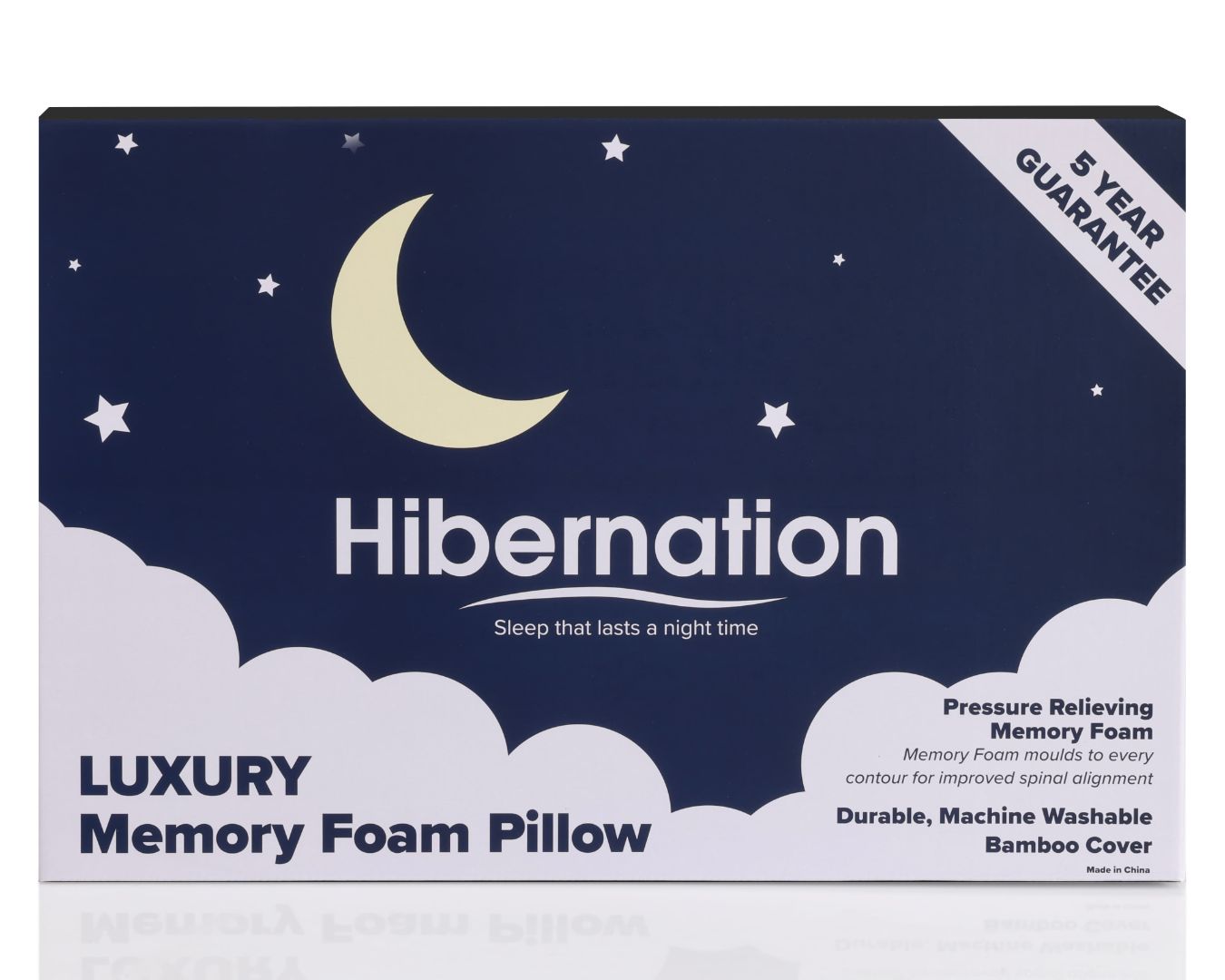 Hibernation Memory Foam Pillow Box