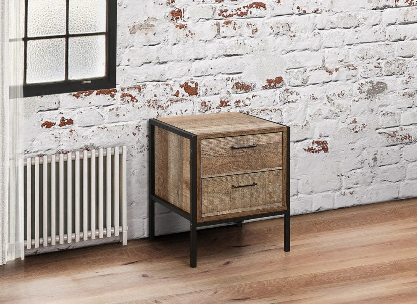 Birlea Urban 2 Drawer Bedside Table