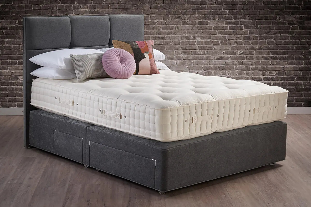 Hypnos Wool Origins 10 Divan - Double