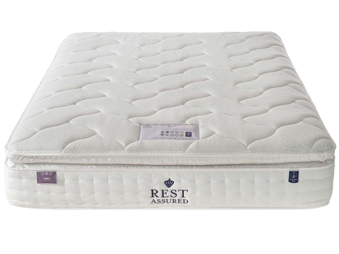 Rest Assured Nestle 1600 Pocket Latex Mattress - Double 4