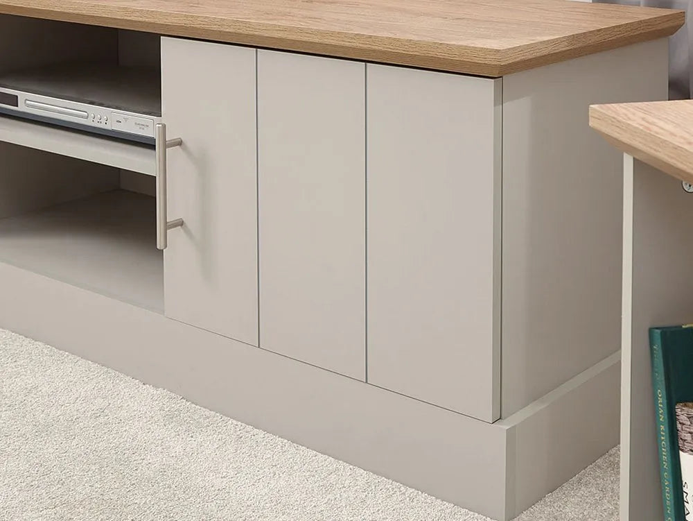 GFW Kendal Large TV Unit - Grey 4