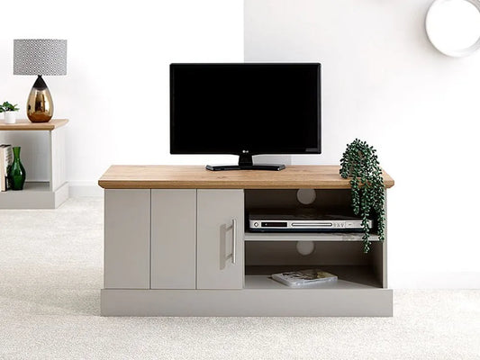 GFW Kendal Small TV Unit - Grey