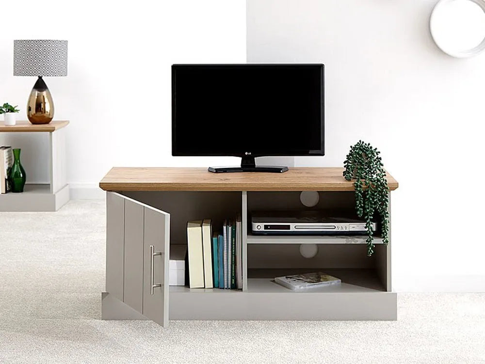 GFW Kendal Small TV Unit - Grey 2