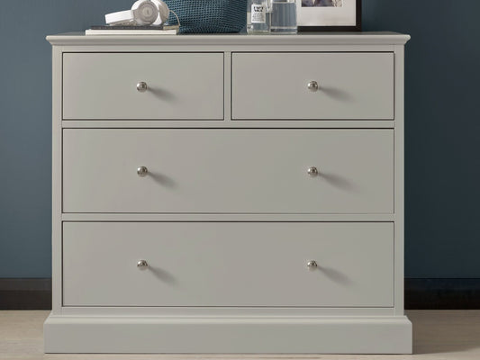 Ashby Grey 2+2 Drawer Chest