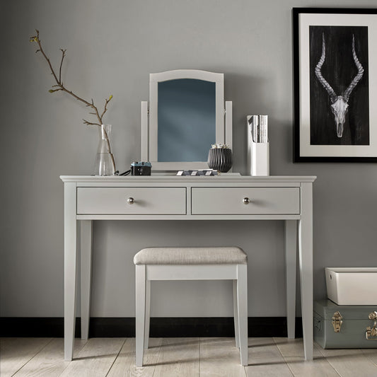 Ashby Soft Grey Dressing Table