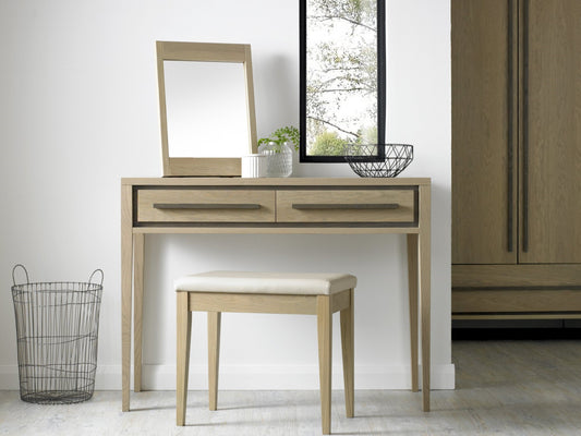 Rimini Aged Oak & Weathered Oak Dressing Table