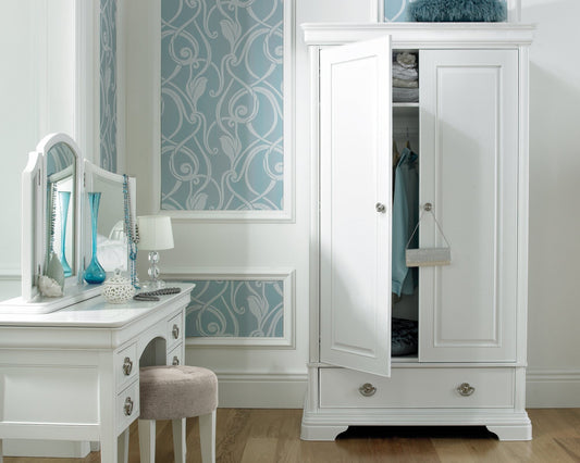 Chantilly White Double Wardrobe