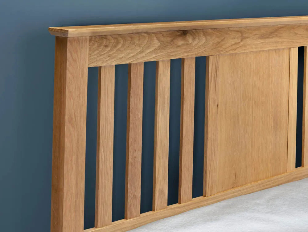 Griffith Oak Wooden Bed Frame - Double  3