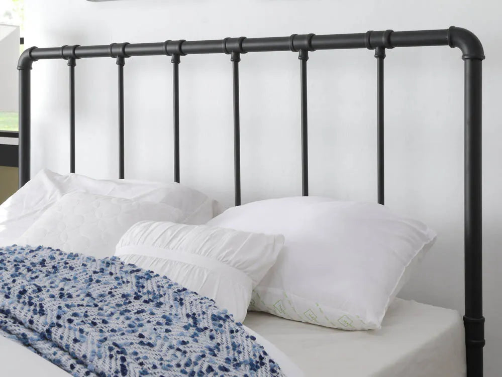 Kingston Metal Bed Frame - Black