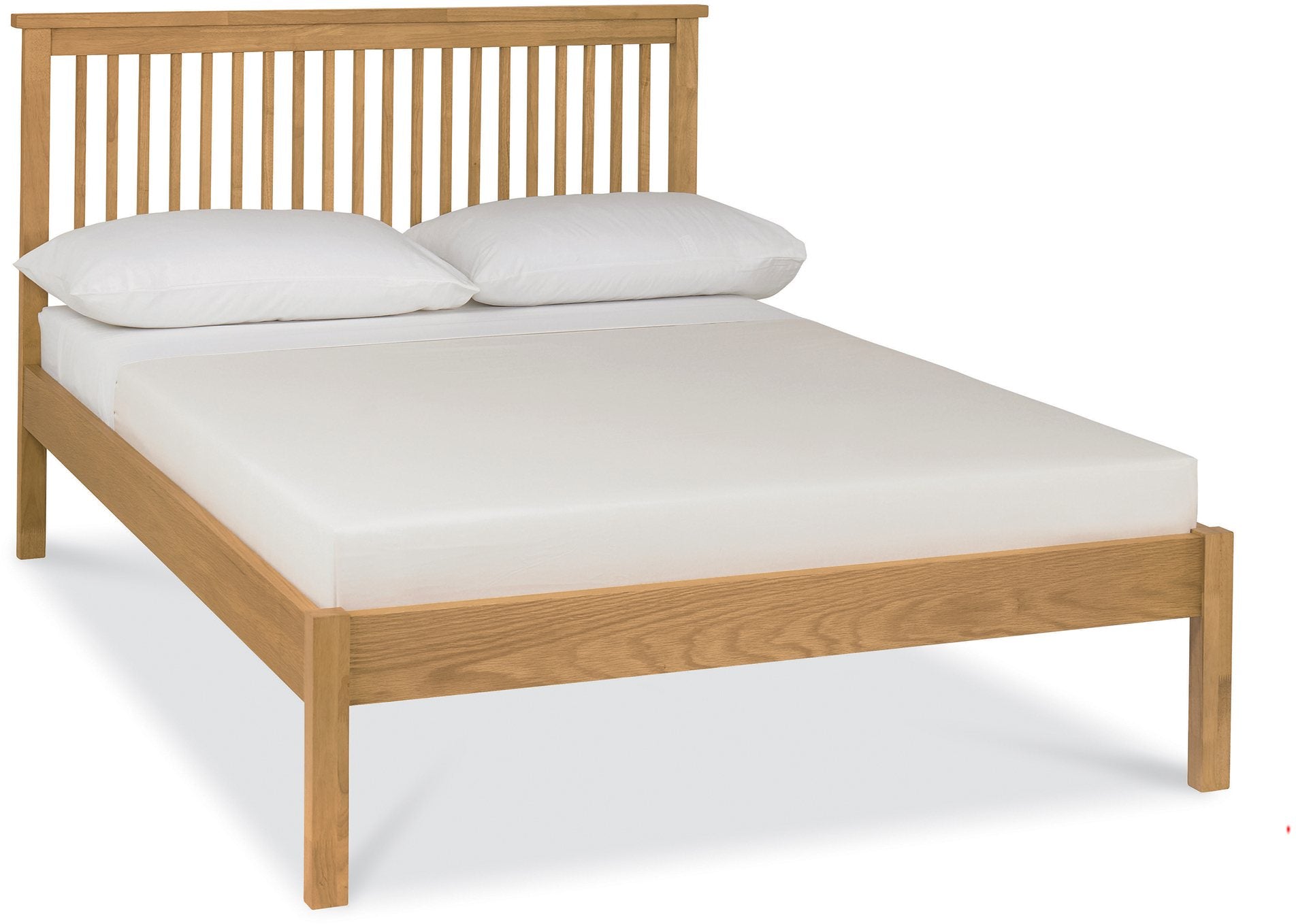 Atlanta Oak Low Footend Bedstead Double