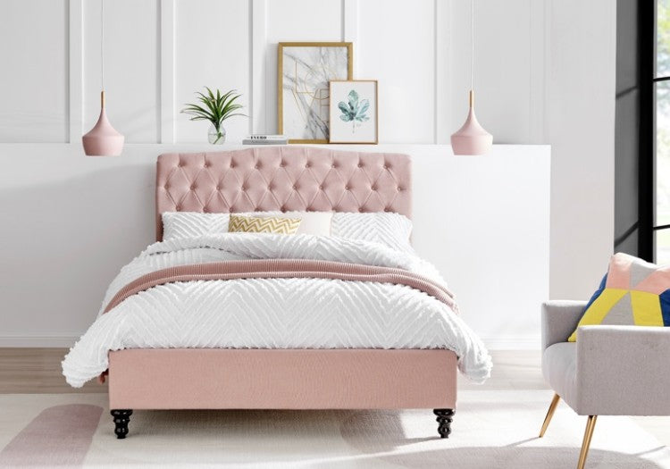 Limelight Rosa Bed Frame - Pink 2