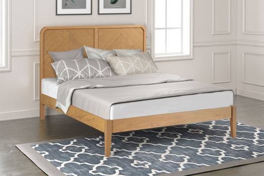 Wildwood Oak Bed Frame - Double