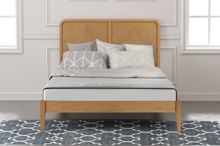 Wildwood Oak Bed Frame - Double 2