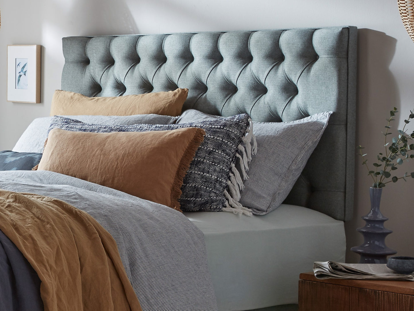 Rest Assured Florence Strutted Headboard - Double 4