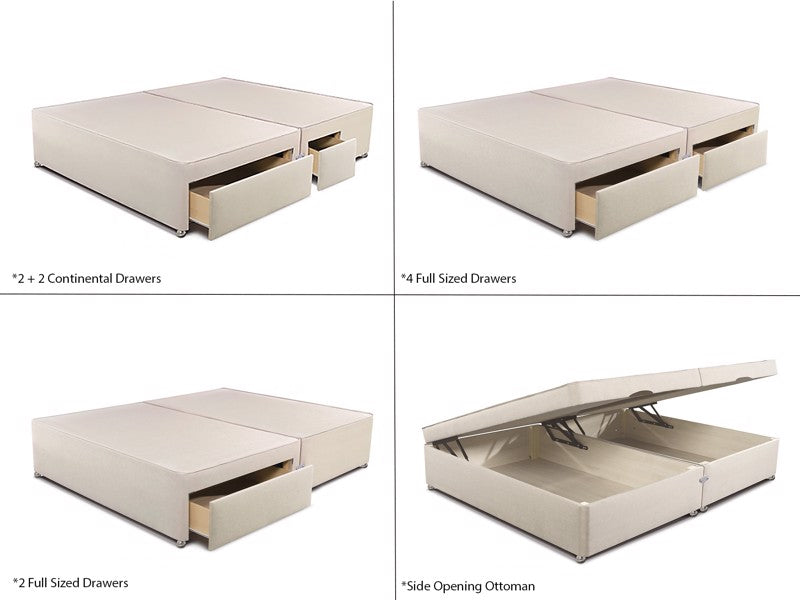 Sleepeezee Memory Comfort 800 Divan - Double 3