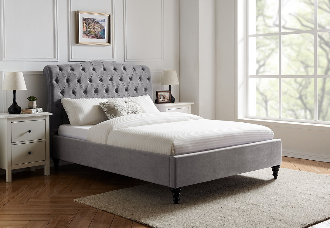 Limelight Rosa Bed Frame - Light Grey