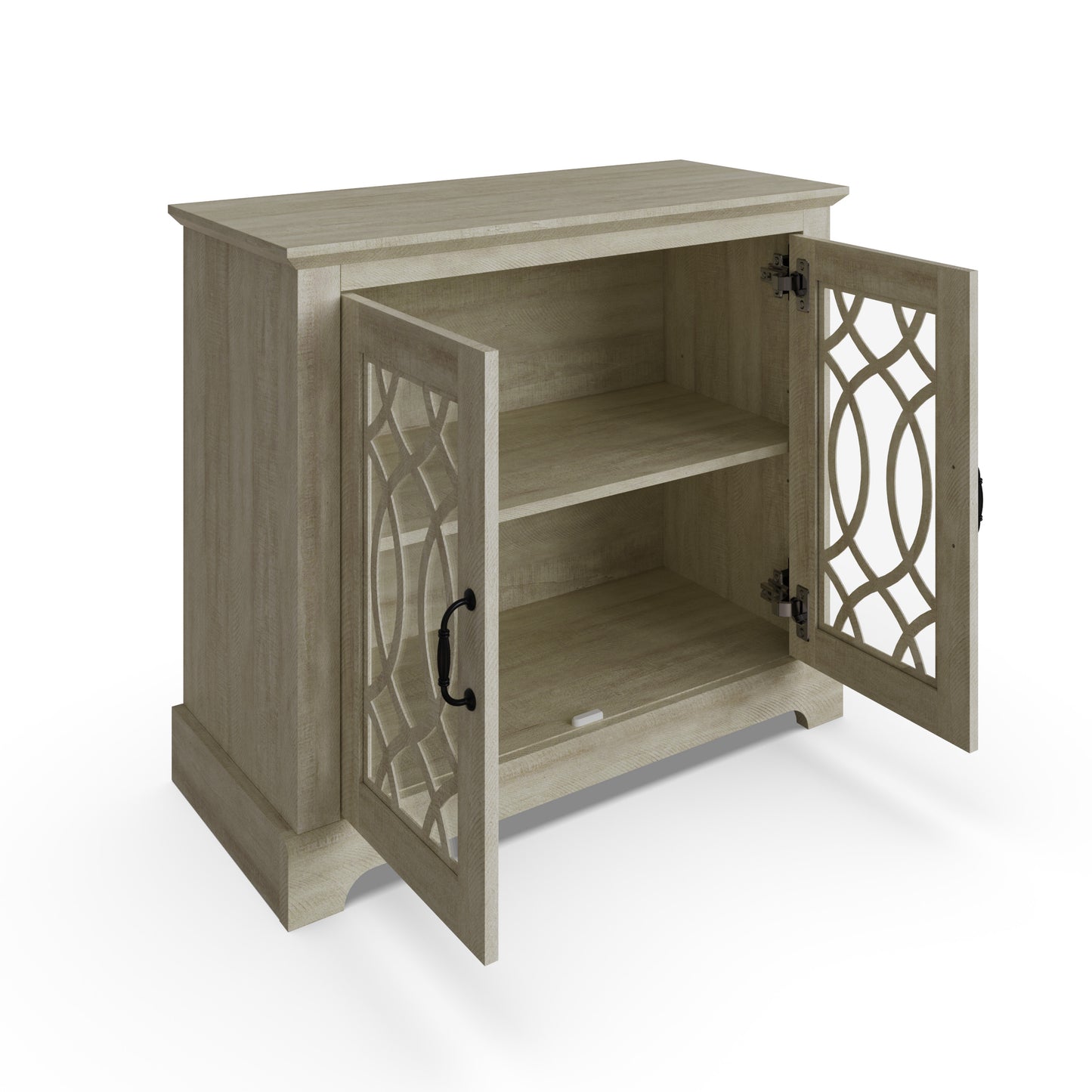 GFW Amelie 2 Door Sideboard - Dusty Grey 3