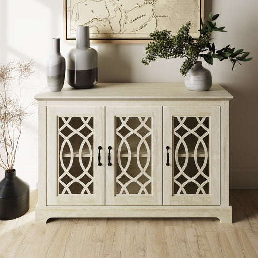 GFW Amelie 3 Door Sideboard - Dusty Grey