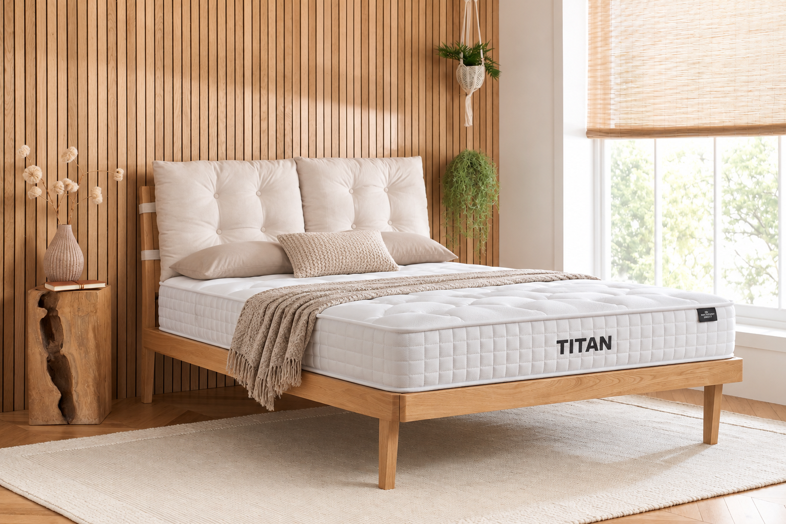 Ander Frame & TItan 800 Mattress