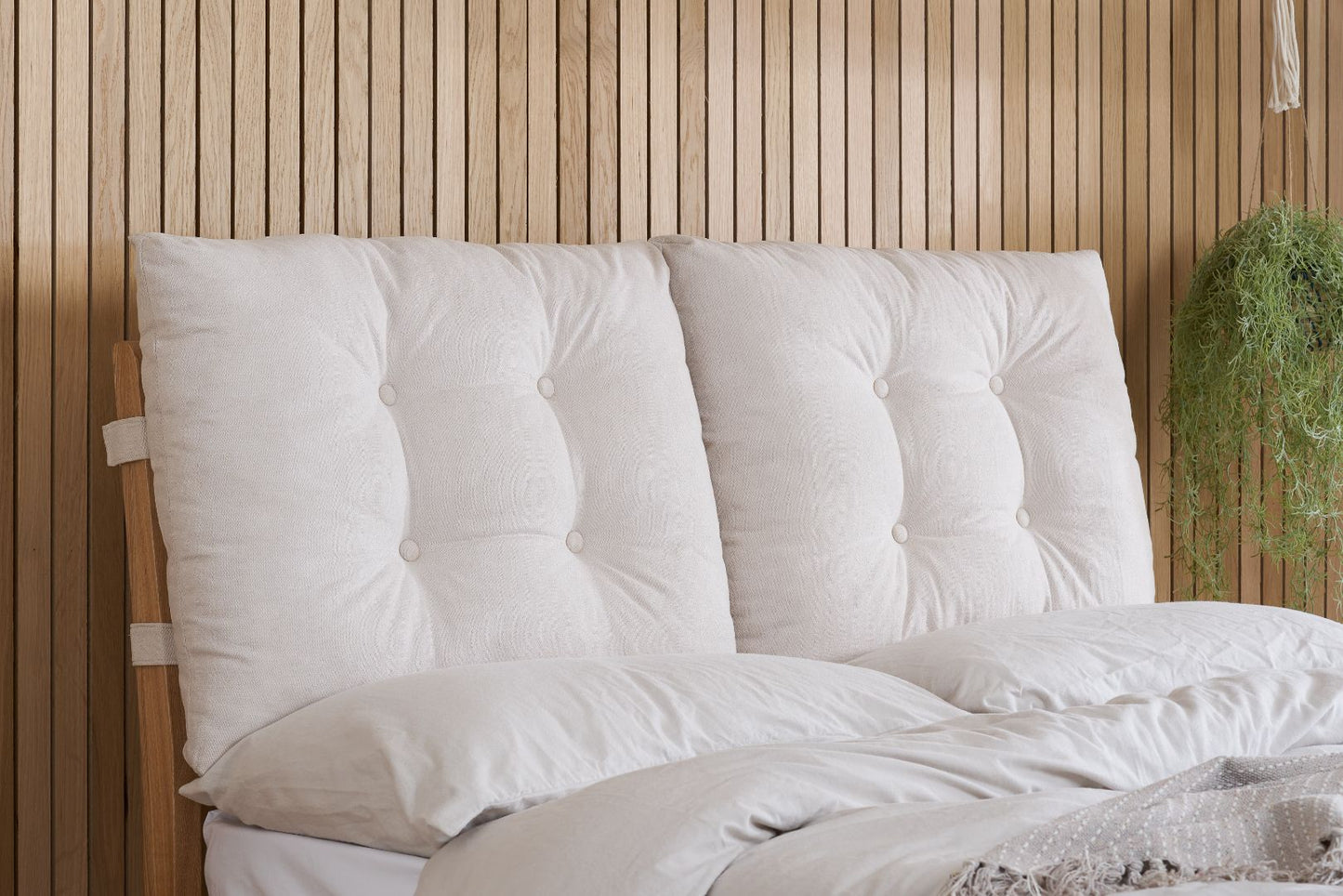 Birlea Ander Wooden Bed Frame - Headboard Close Up