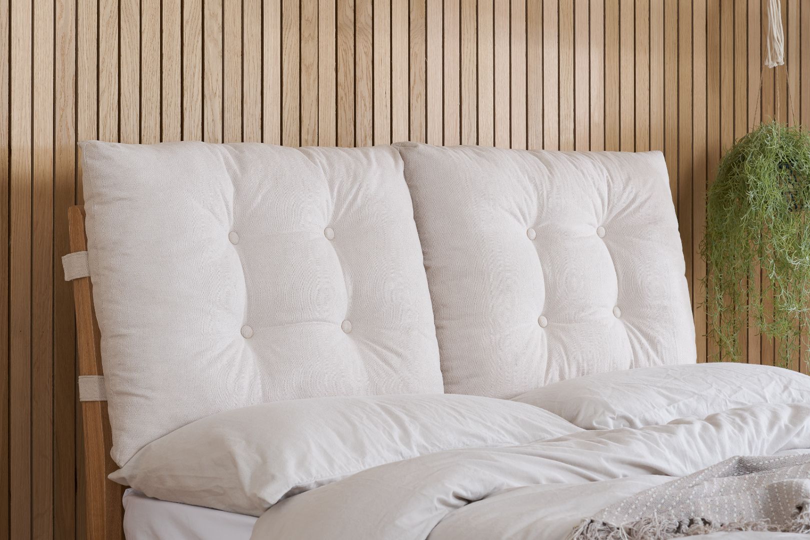 Birlea Ander Wooden Bed Frame - Headboard Close Up