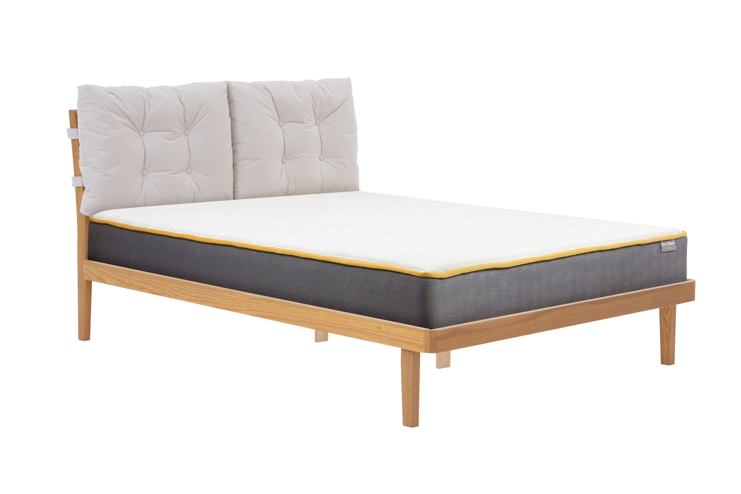 Birlea Ander Wooden Bed Frame With Mattress