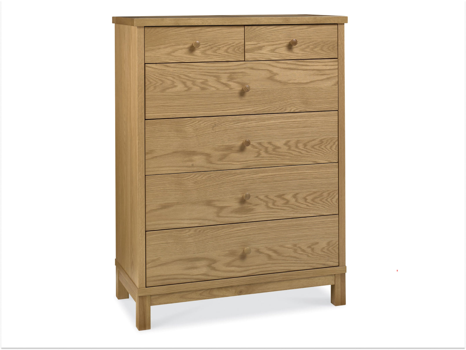 Atlanta Oak 4+2 Drawer Chest