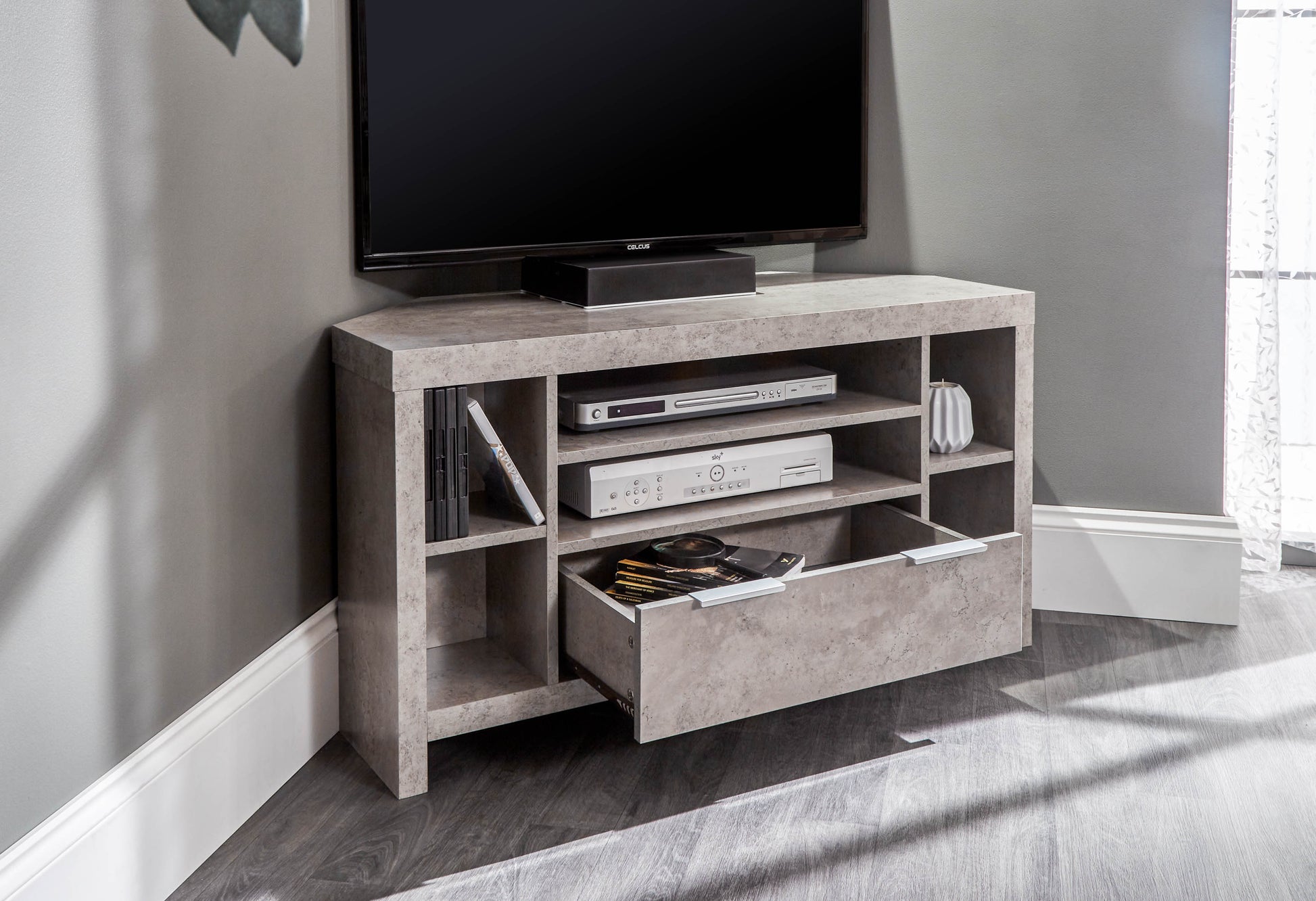 GFW Bloc Corner TV Unit 2