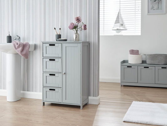 GFW Colonial Multi Cabinet - Grey