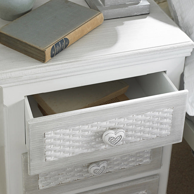 Luminosa Living Burbank 3 Drawer Bedside 2