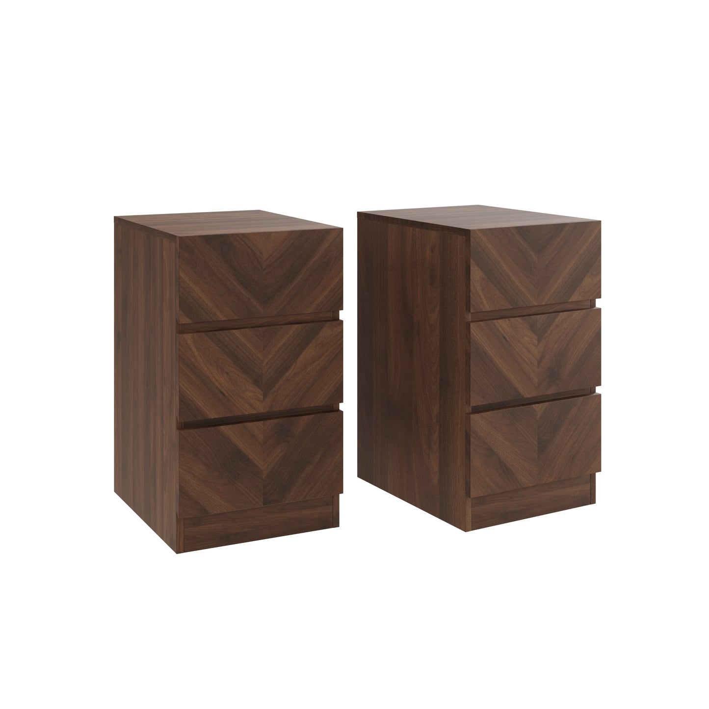 GFW Catania 4 Piece Furniture Set - Walnut 4