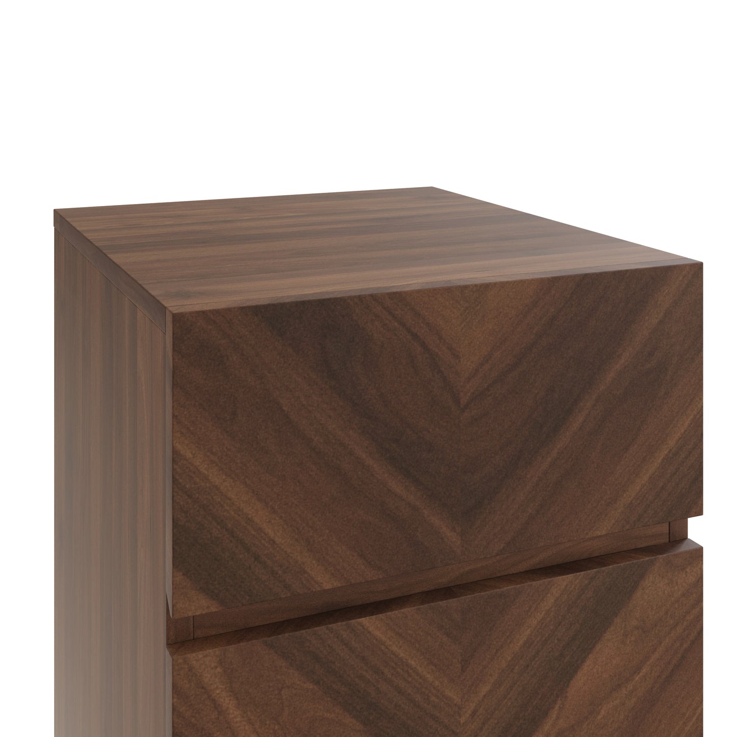 GFW Catania 3 Drawer Bedside - Walnut 3