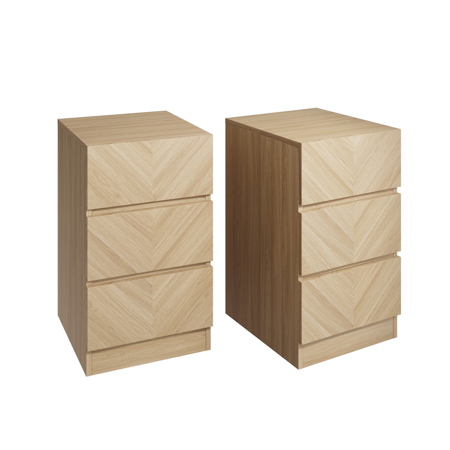 GFW Catania 4 Piece Furniture Set - Oak 4