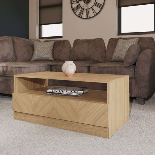 GFW Catania Coffee Table - Oak