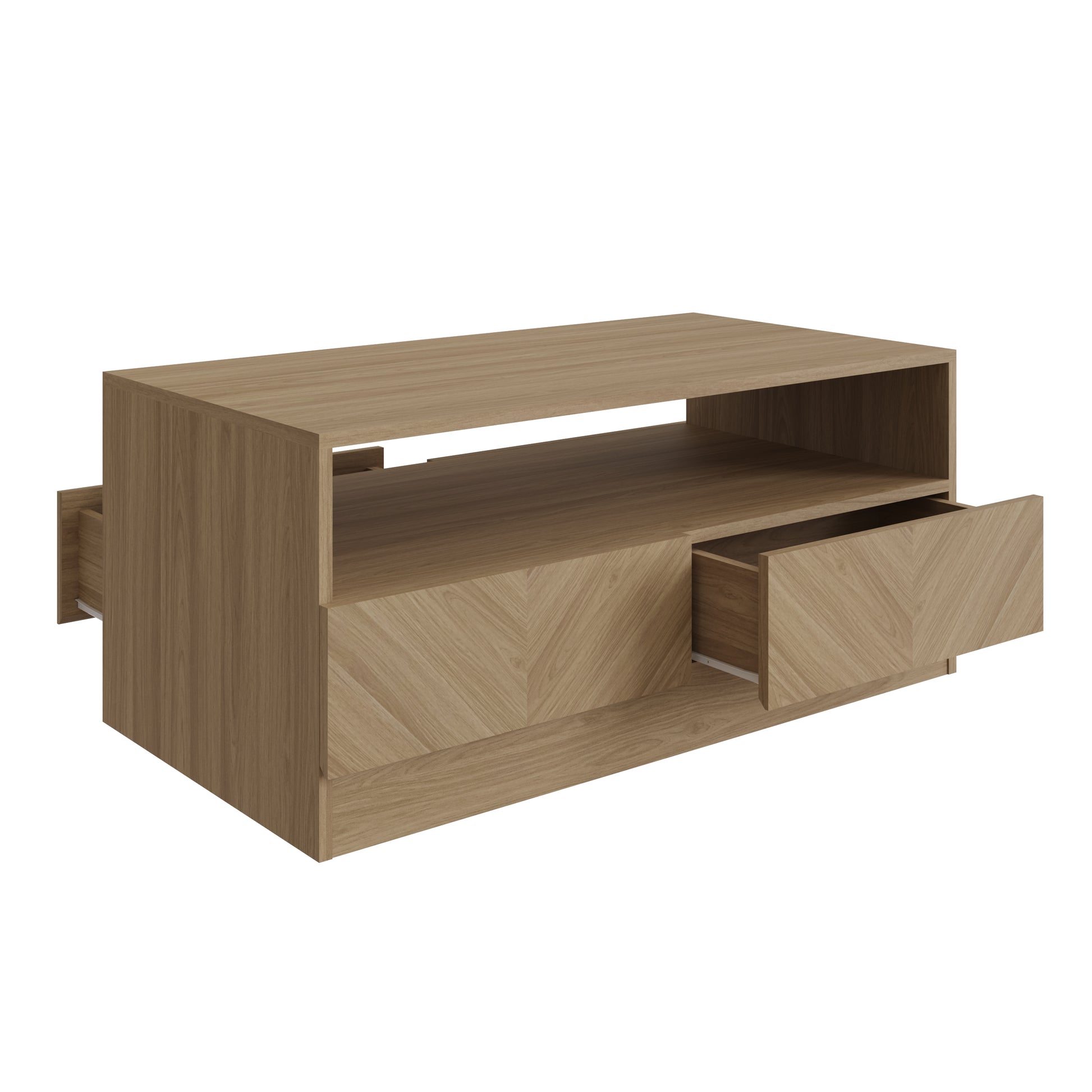 GFW Catania Coffee Table - Oak 2