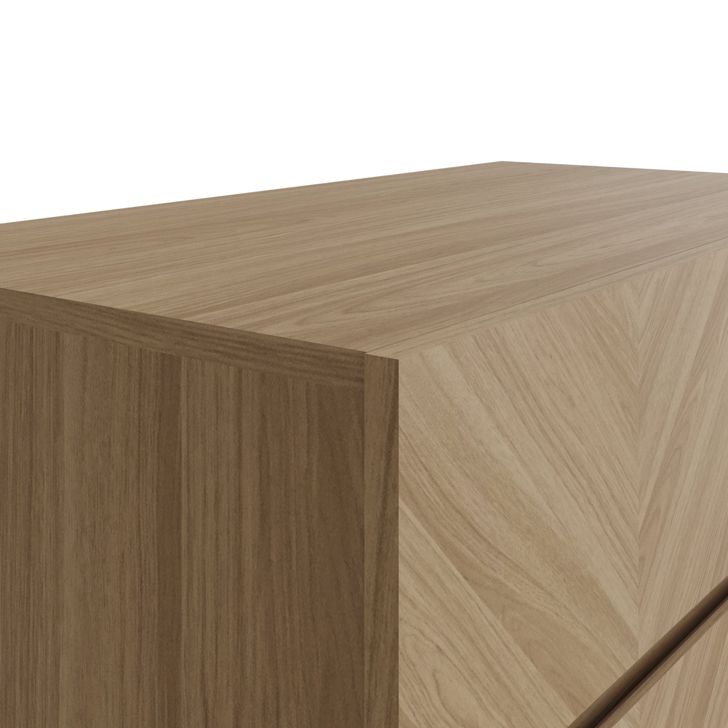 GFW Catania Compact Sideboard - Oak 3