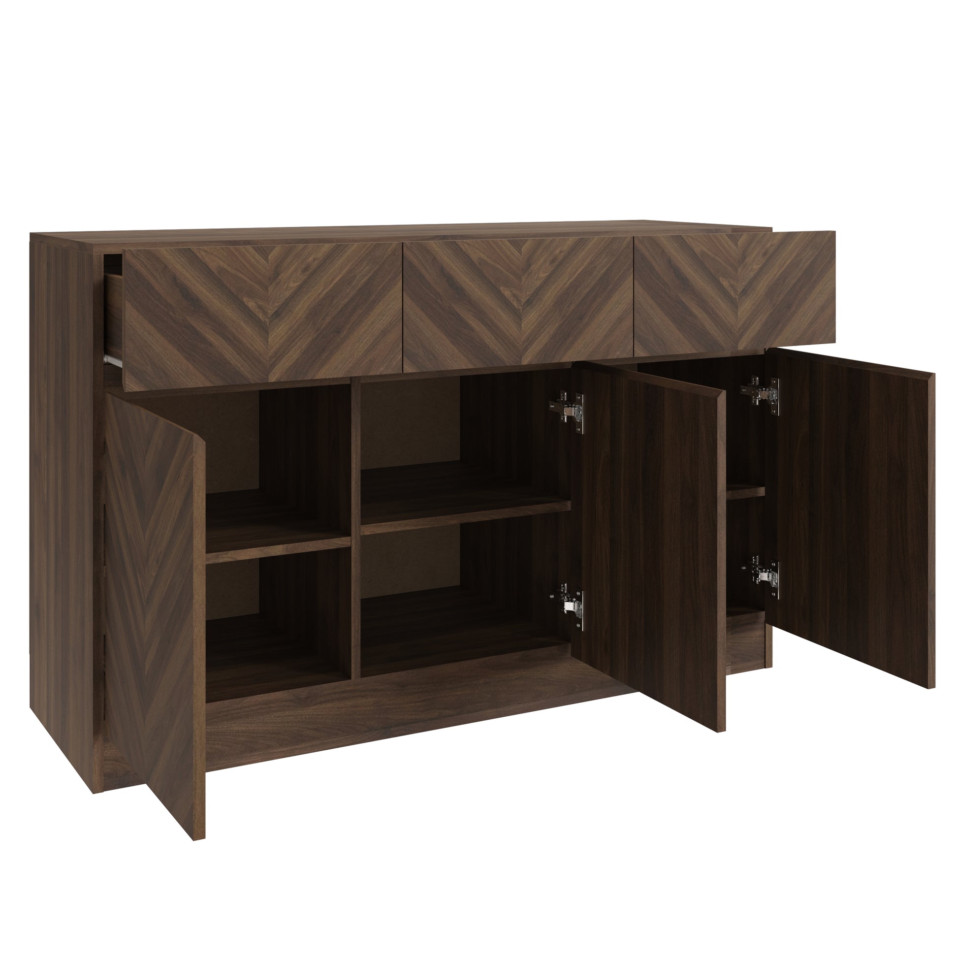 GFW Catania Large Sideboard - Walnut 2