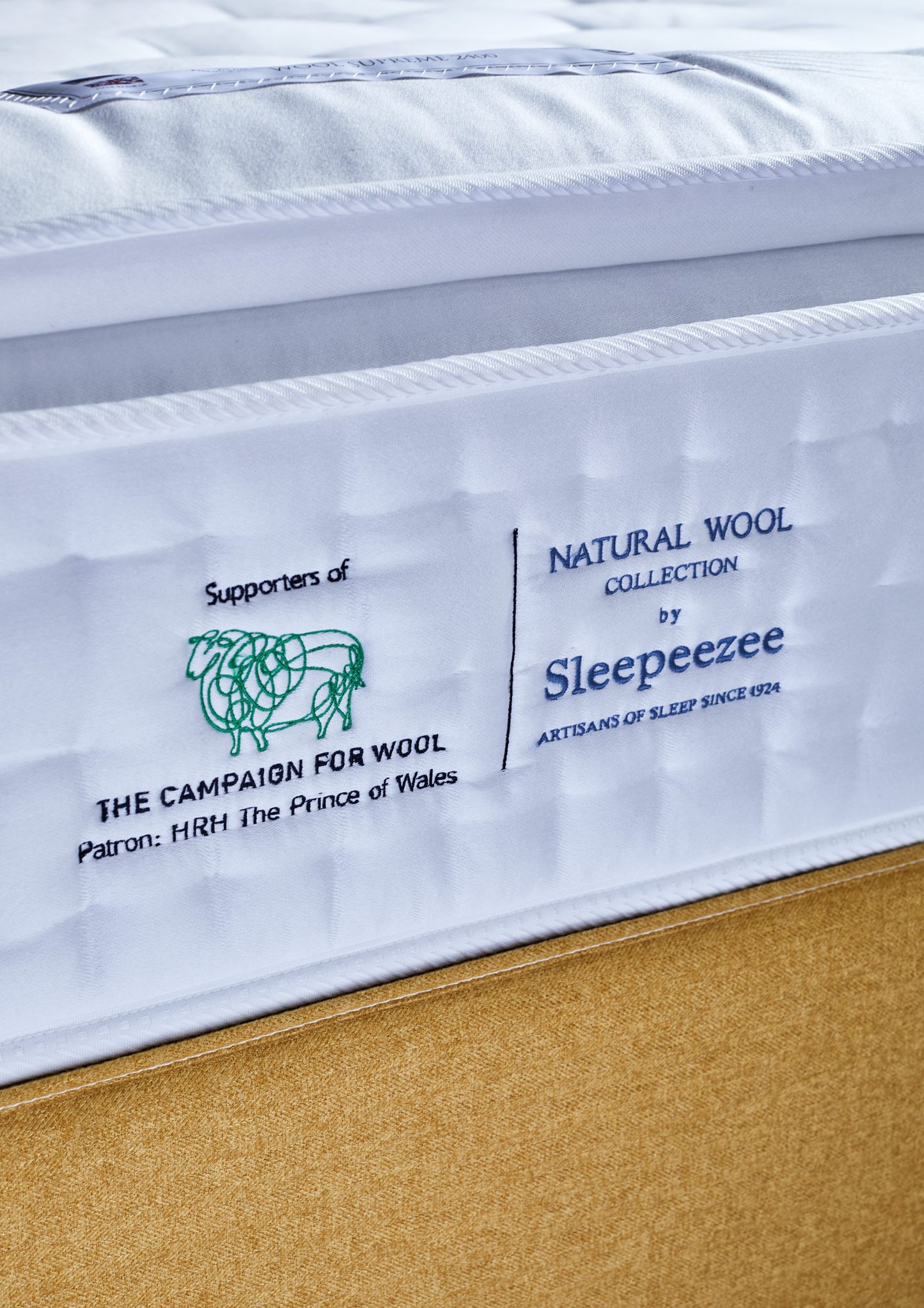 Sleepeezee Wool Supreme 2400 Pillow Top Divan - Single 3