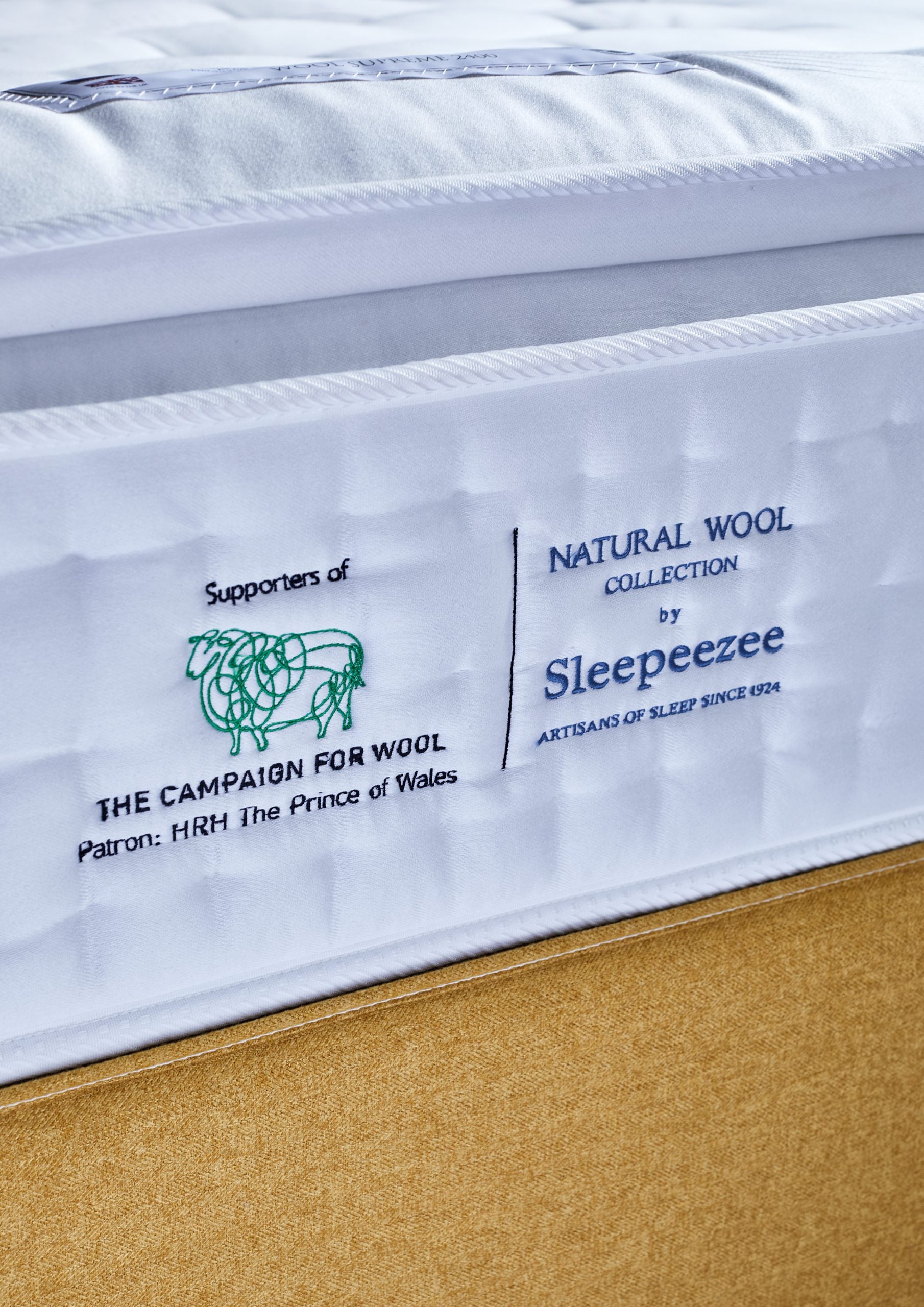 Sleepeezee Wool Supreme 2400 Pillow Top Mattress - Superking 2