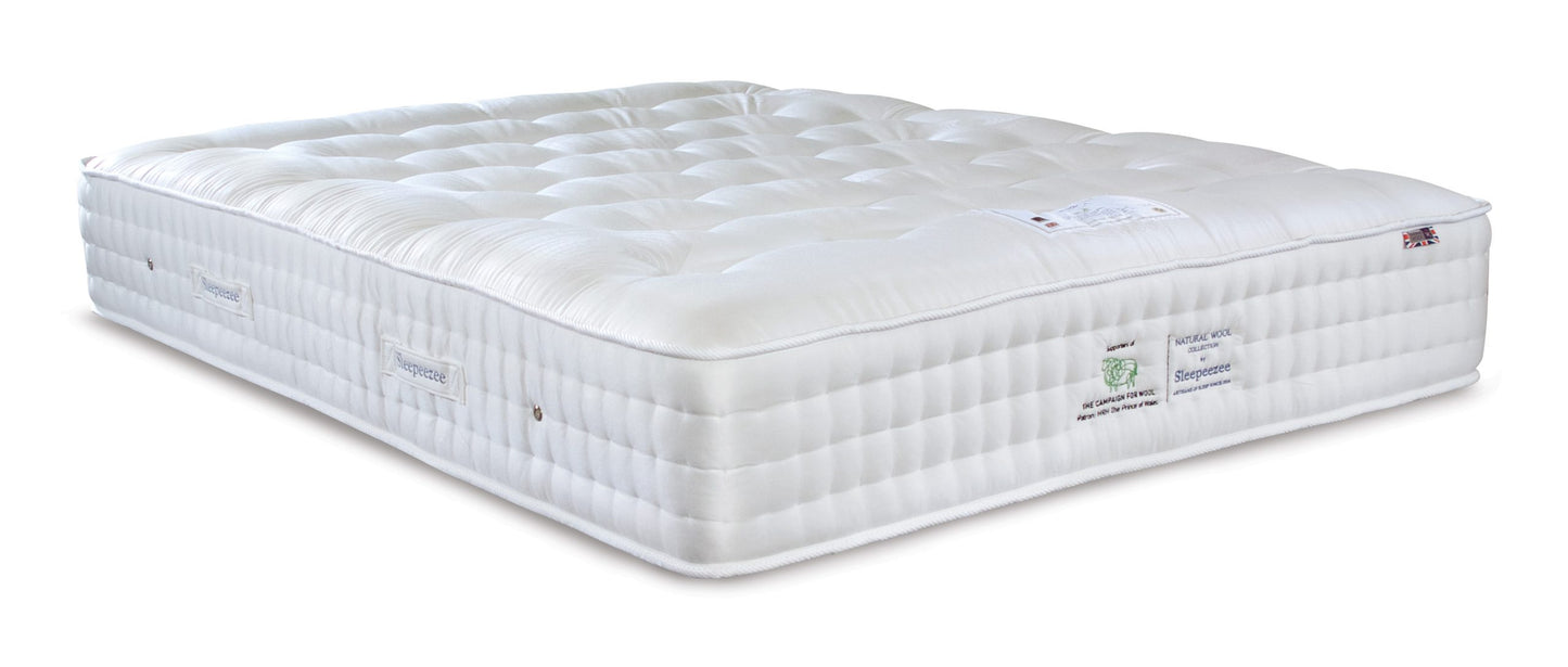 Sleepeezee Wool Superb 2800 Mattress - Superking Zip & Link 4