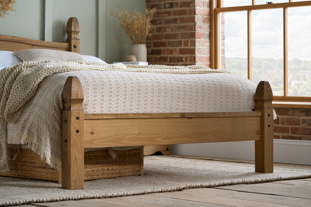 Corona Bed Low End Footboard