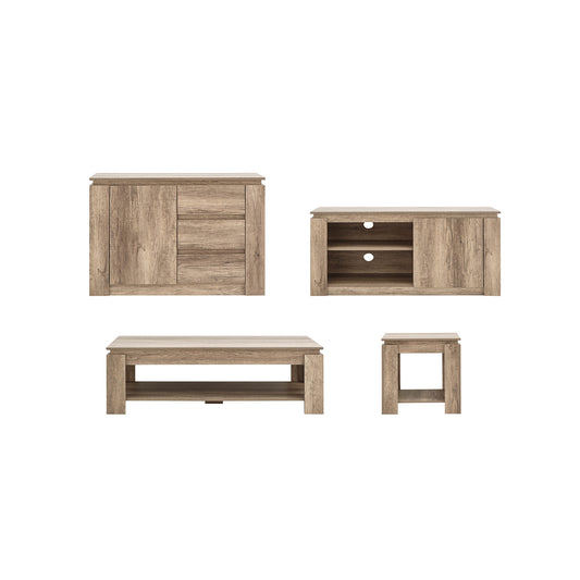 GFW Canyon Oak 4 Piece Small Furniture Set