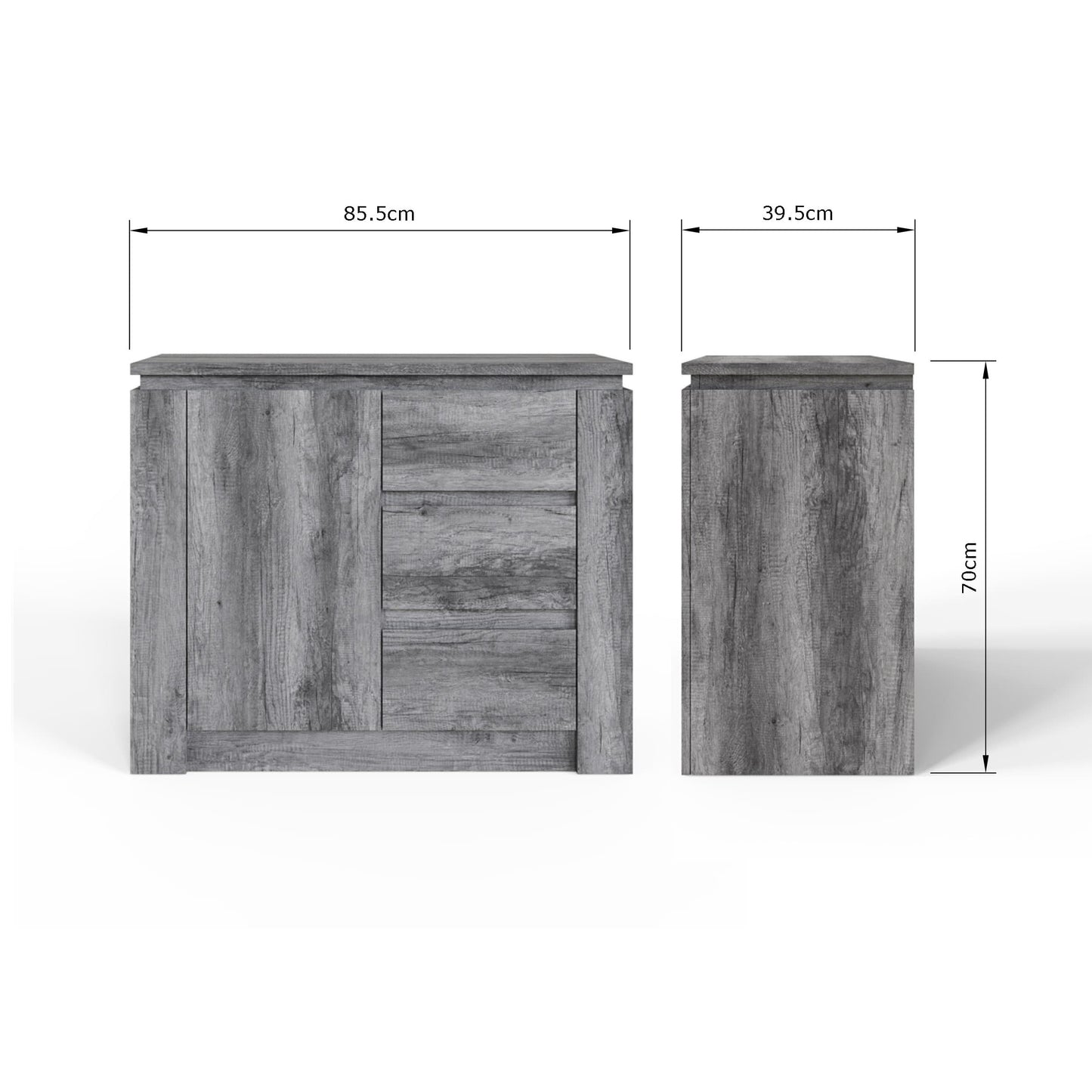 GFW Canyon Charcoal Grey Multi Unit Dimensions