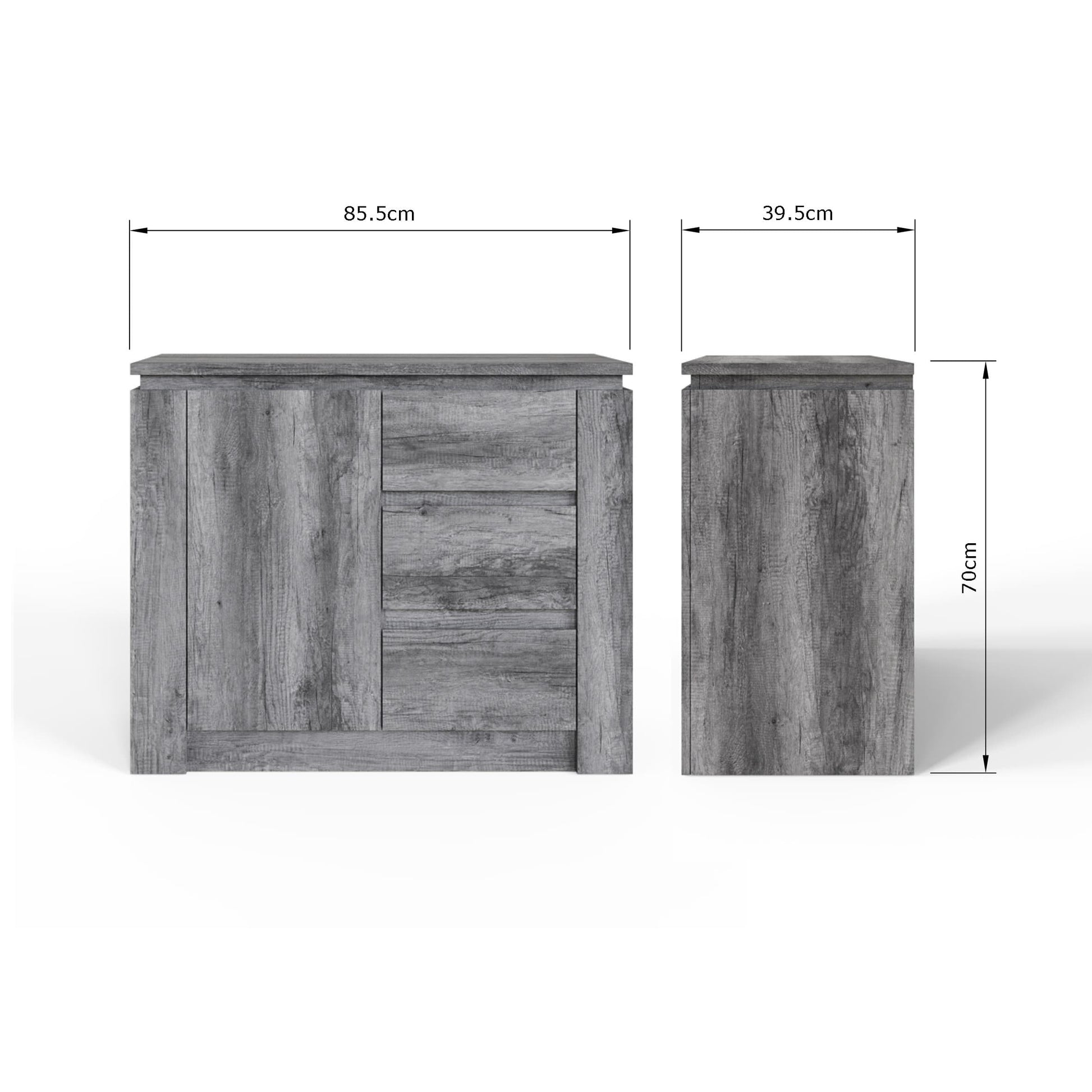 GFW Canyon Charcoal Grey Multi Unit Dimensions