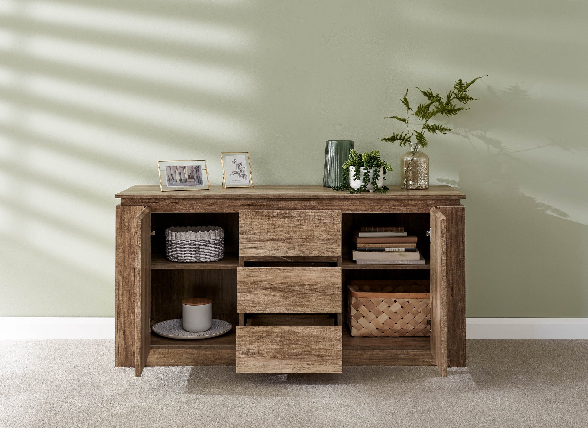 GFW Canyon Oak Sideboard 2